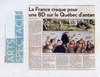 LA PRESSE MERCREDI 5 AVRIL 2006