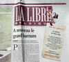 LA LIBRE BELGIQUE DU 14/1/2002