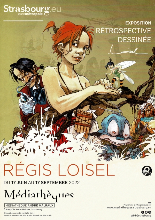 EXPO RETROSPECTIVE DESSINEE STRASBOURG