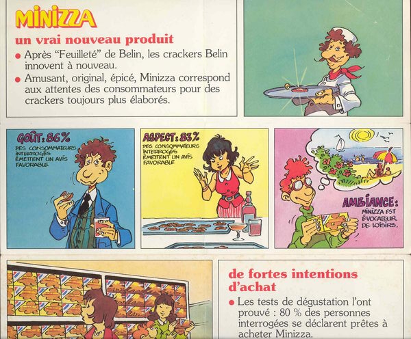 PUB POUR MINIZA DE BELIN