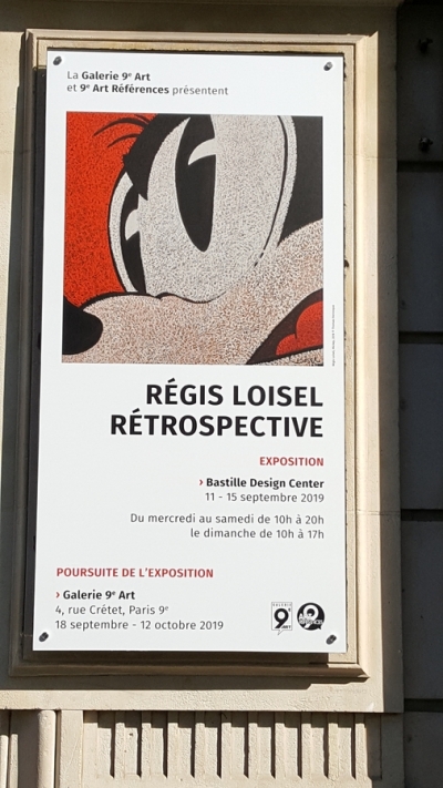 Photos du vernissage de l&#039;expo Clément et Régis Loisel : section Régis