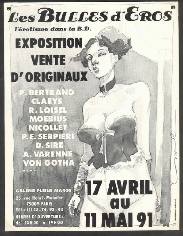 EXPO LES BULLES D&#039;EROS