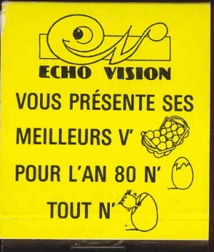 VOEUX 1989 D&#039;ECHO VISION