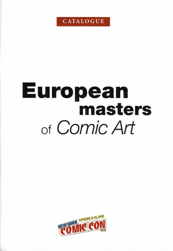 EUROPEAN MASTERS OF COMIC ART