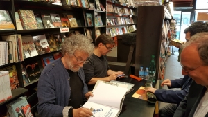 2019 Signature Librairie Brüsel pour la sortie &quot;Un putain de Salopart&quot;