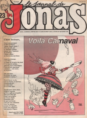 LE JOURNAL DE JONAS N°23