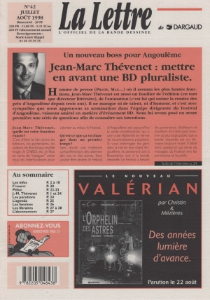 LA LETTRE DARGAUD N° 42