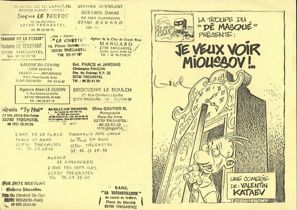 PROGRAMME JE VEUX VOIR MIOUSSOV !..