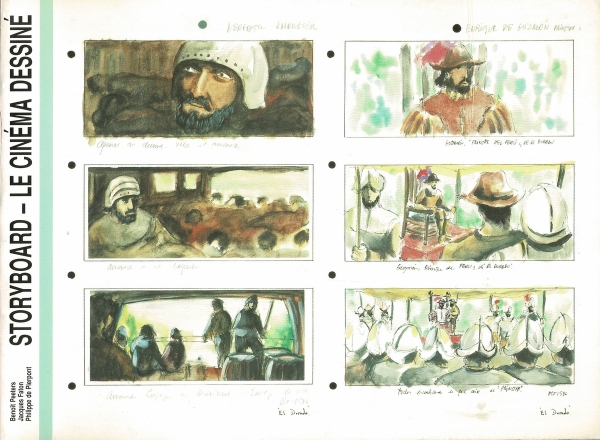 STORYBOARD - LE CINEMA DESSINE