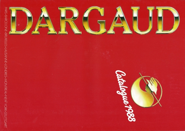 DARGAUD CATOLOGUE1988