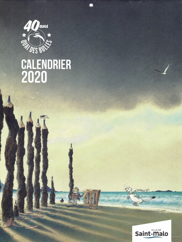 CALENDRIER 2020 QUAI DES BULLES