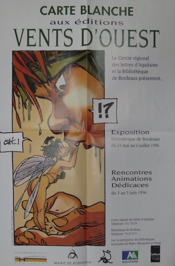 EXPO CARTE BLANCHE AUX EDITIONS VENTS D\&#039; OUEST