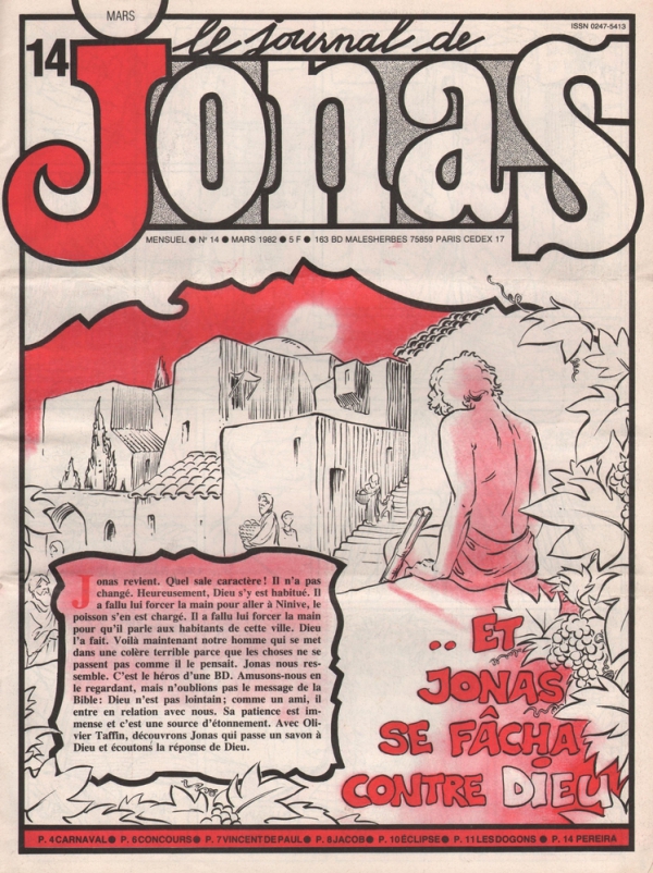 LE JOURNAL DE JONAS N°14