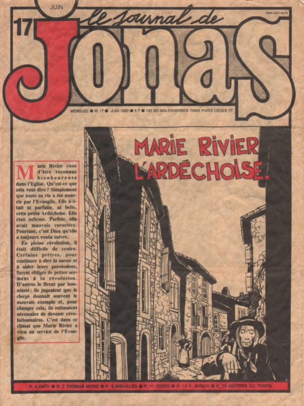 LE JOURNAL DE JONAS N°17