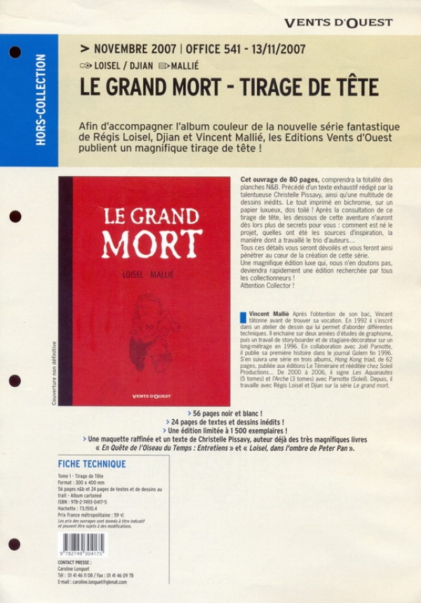 LE GRAND MORT 1 LARMES D&#039;ABEILLE