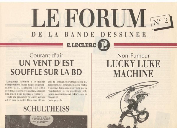 LE FORUM DE LA BD N° 2