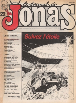 LE JOURNAL DE JONAS N°22
